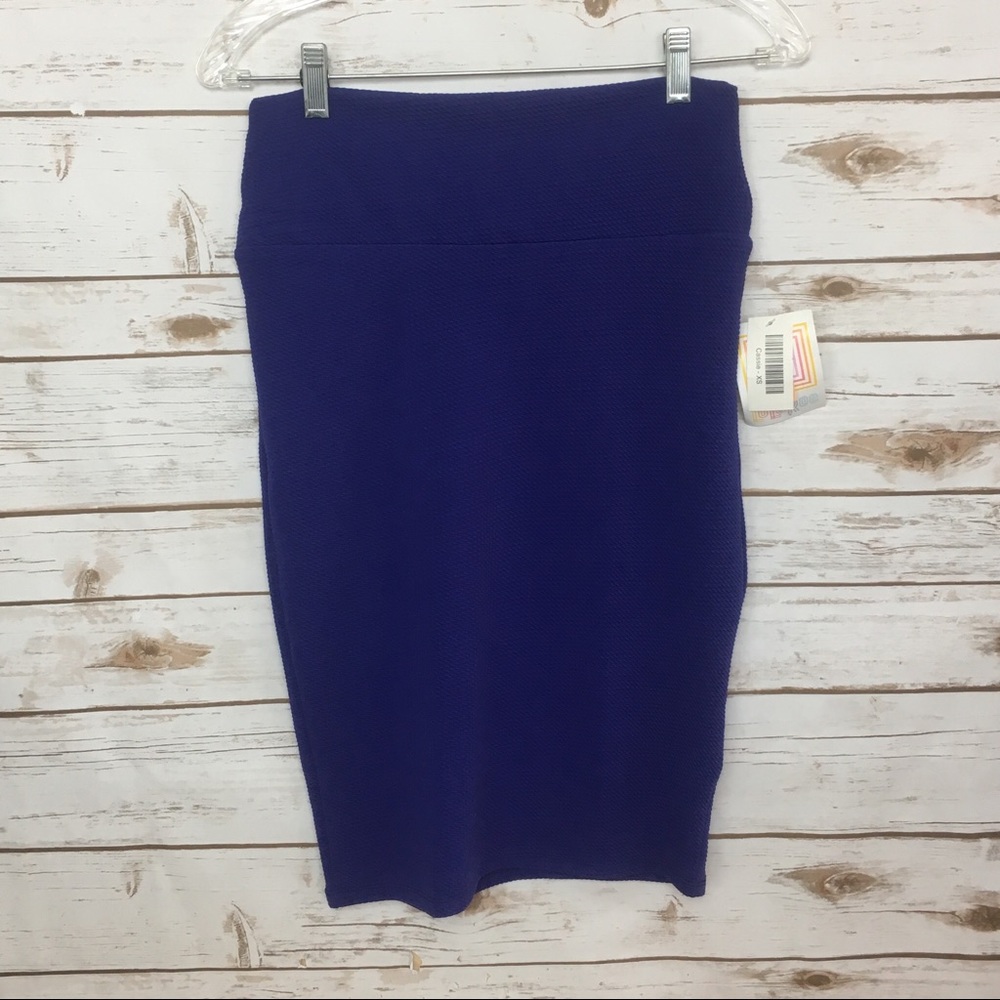 LuLaRoe Cassie Purple Skirt